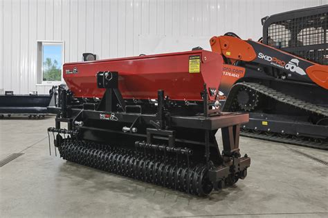 skid steer seeder for sale|seeder attachment for skid steer.